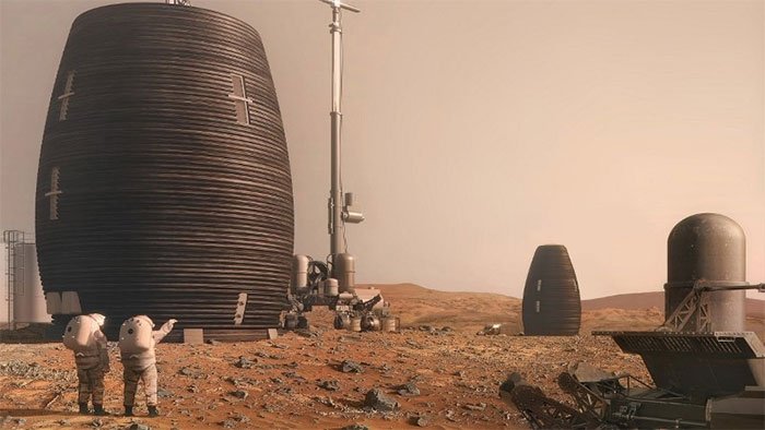 NASA tiết lộ công nghệ xây nhà trên sao Hỏa